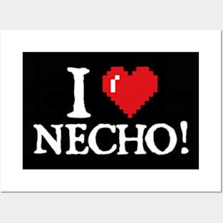 I Love I Heart necho Posters and Art